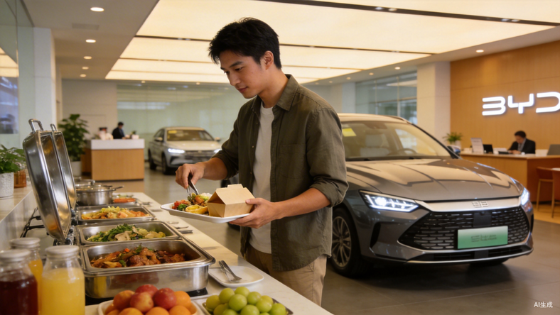 一年怒“薅”260顿饭,你站比亚迪车主还是4S店?